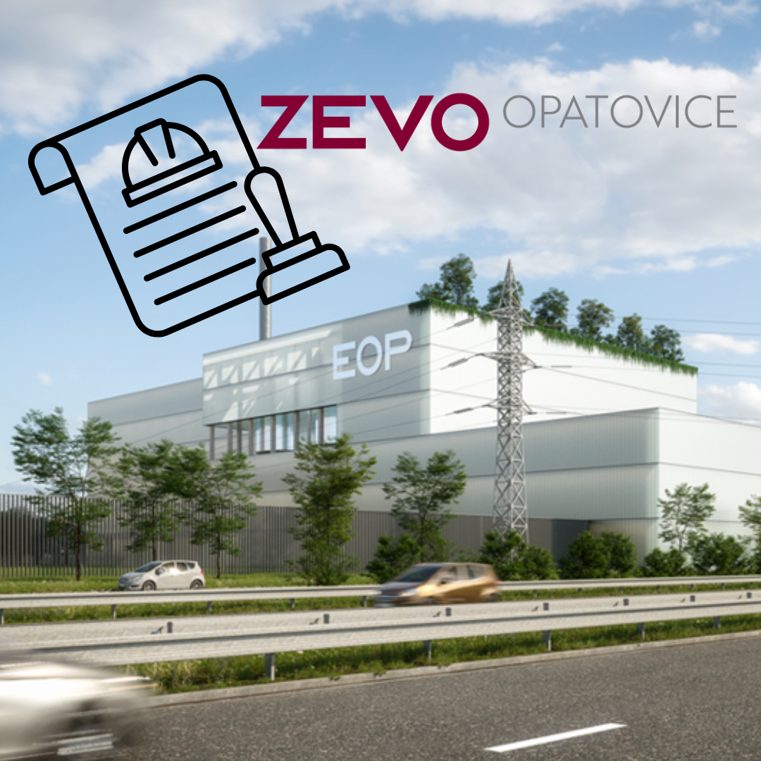 ZEVO Opatovice má pravomocné stavební povolení. Projekt se posouvá do další fáze